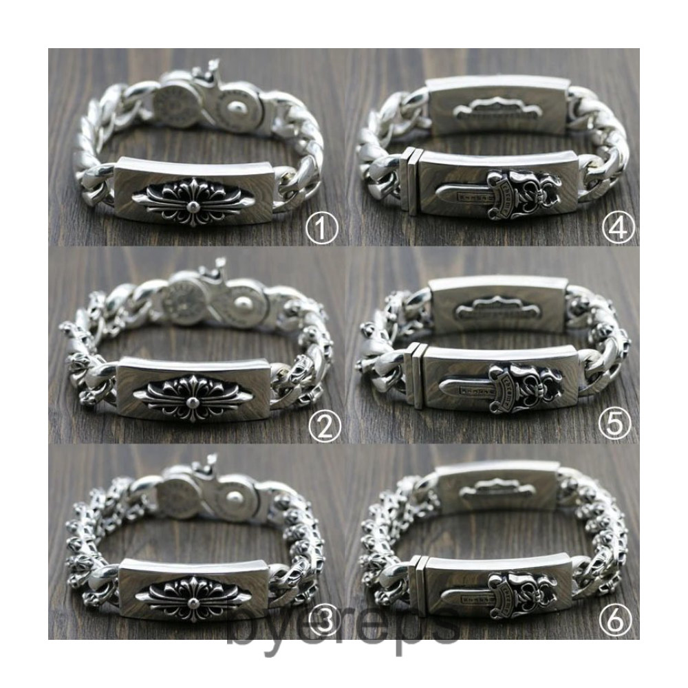 1:1 Chrome Hearts Bracelets (real 925 silver)