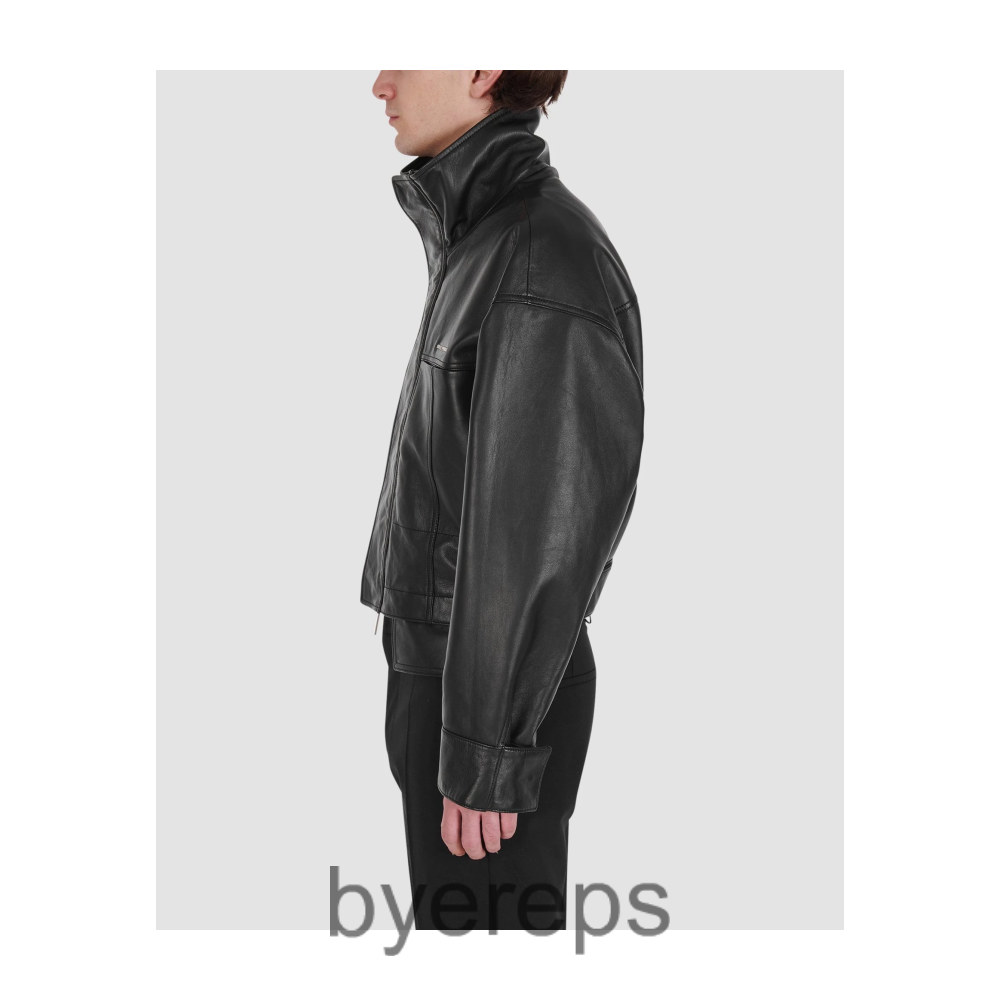 Unbranded 1017 Alyx Leather Jacket — photo 3 of 4