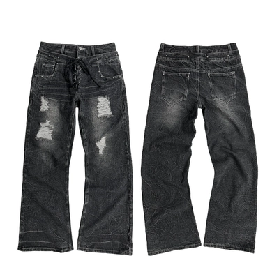 4AM Double Waist Jeans