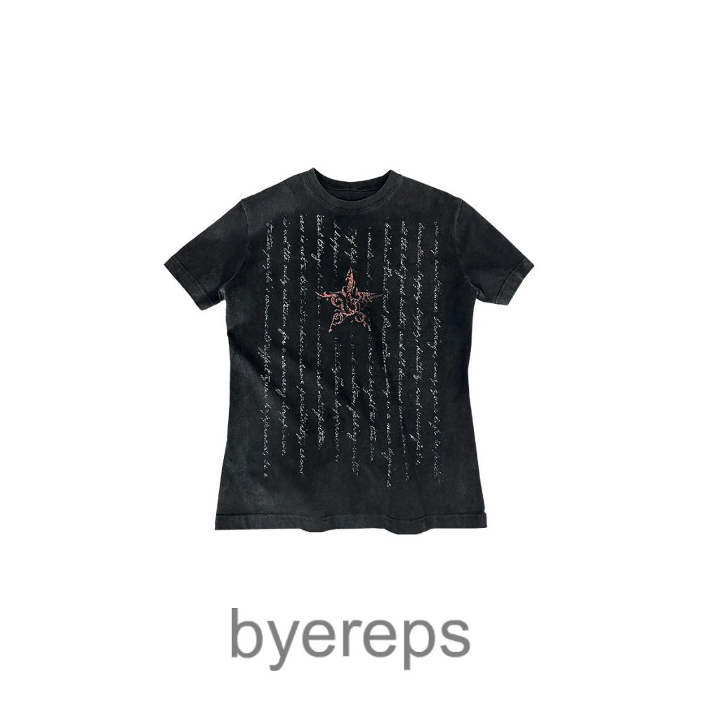 4AM text tee