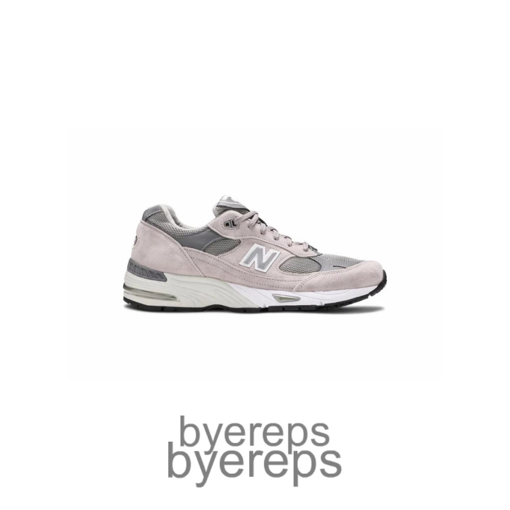 991 Made In England Grey White