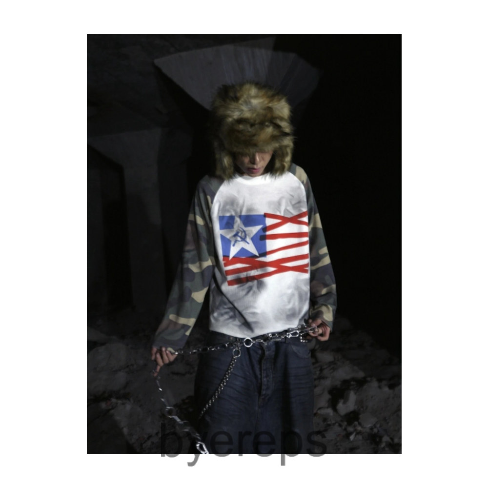 99Club Camo waffle longlseeve
