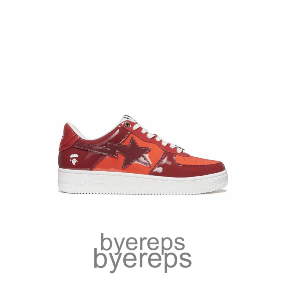 A Bathing Ape Bape Sta Low Color Camo Combo Red