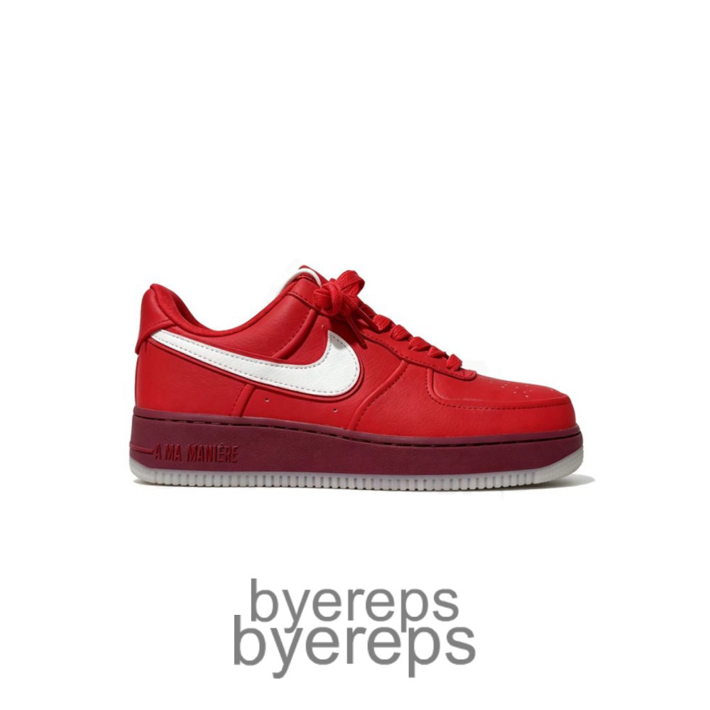 A Ma Maniere Air Force 1 Low Wyws University Red