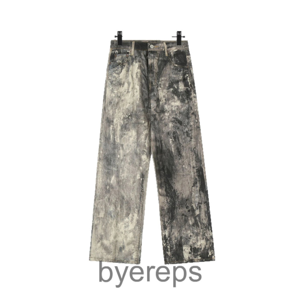 Unbranded Acne 1981M Ink-Splashed Jeans — photo 4 of 4