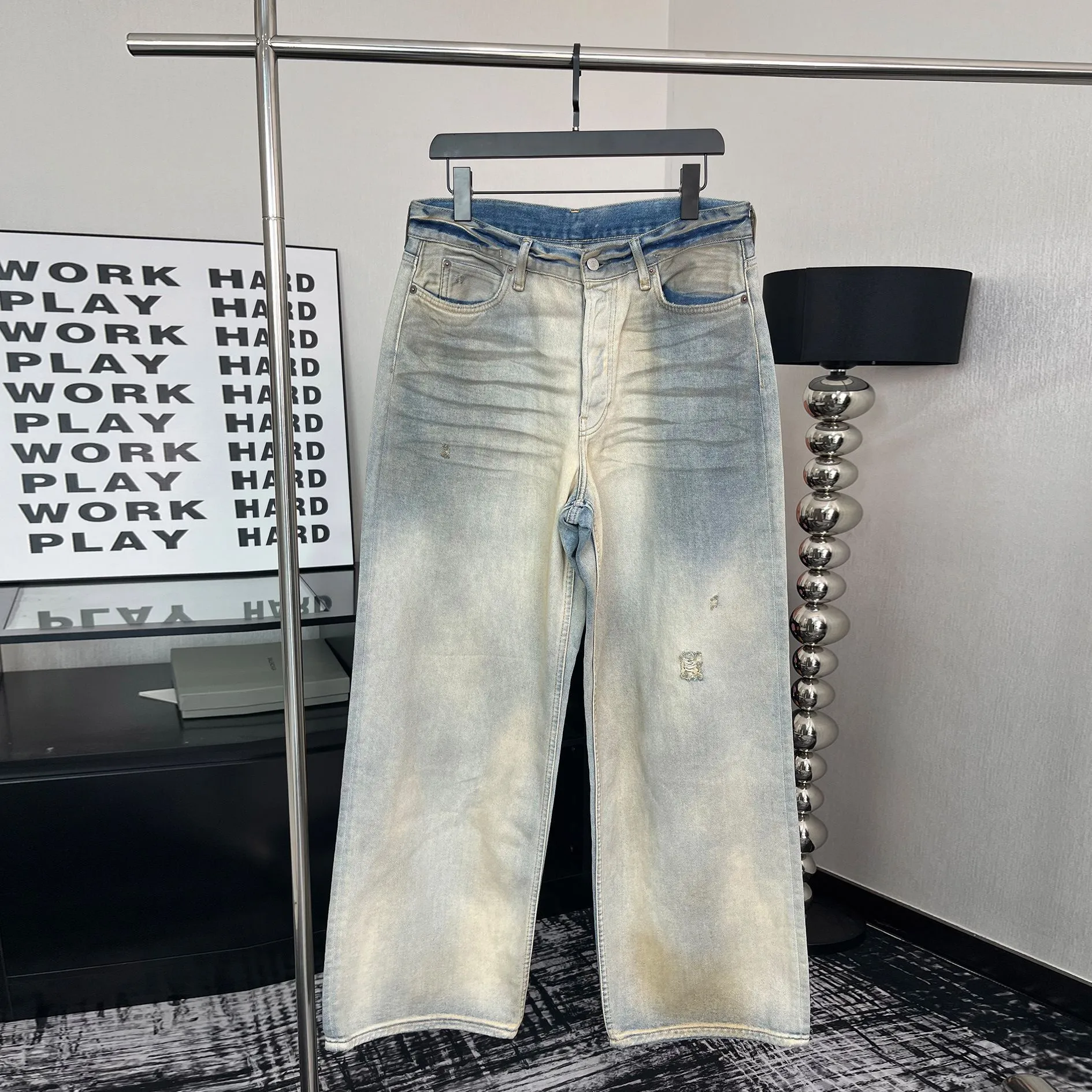 Acne Studios 1981M Distressed Jeans