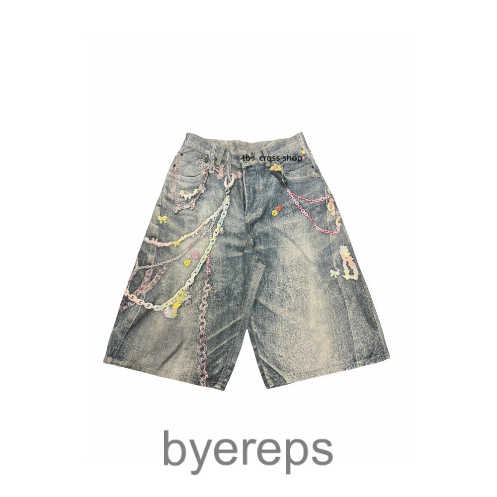 Acne Studios 3D Prind Shorts