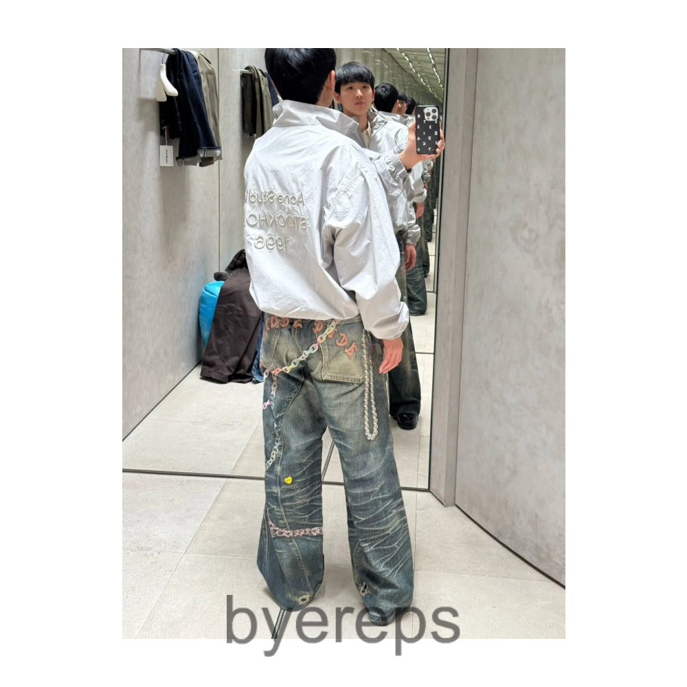 Acne Studios 3D Print Jeans — photo 2 of 4