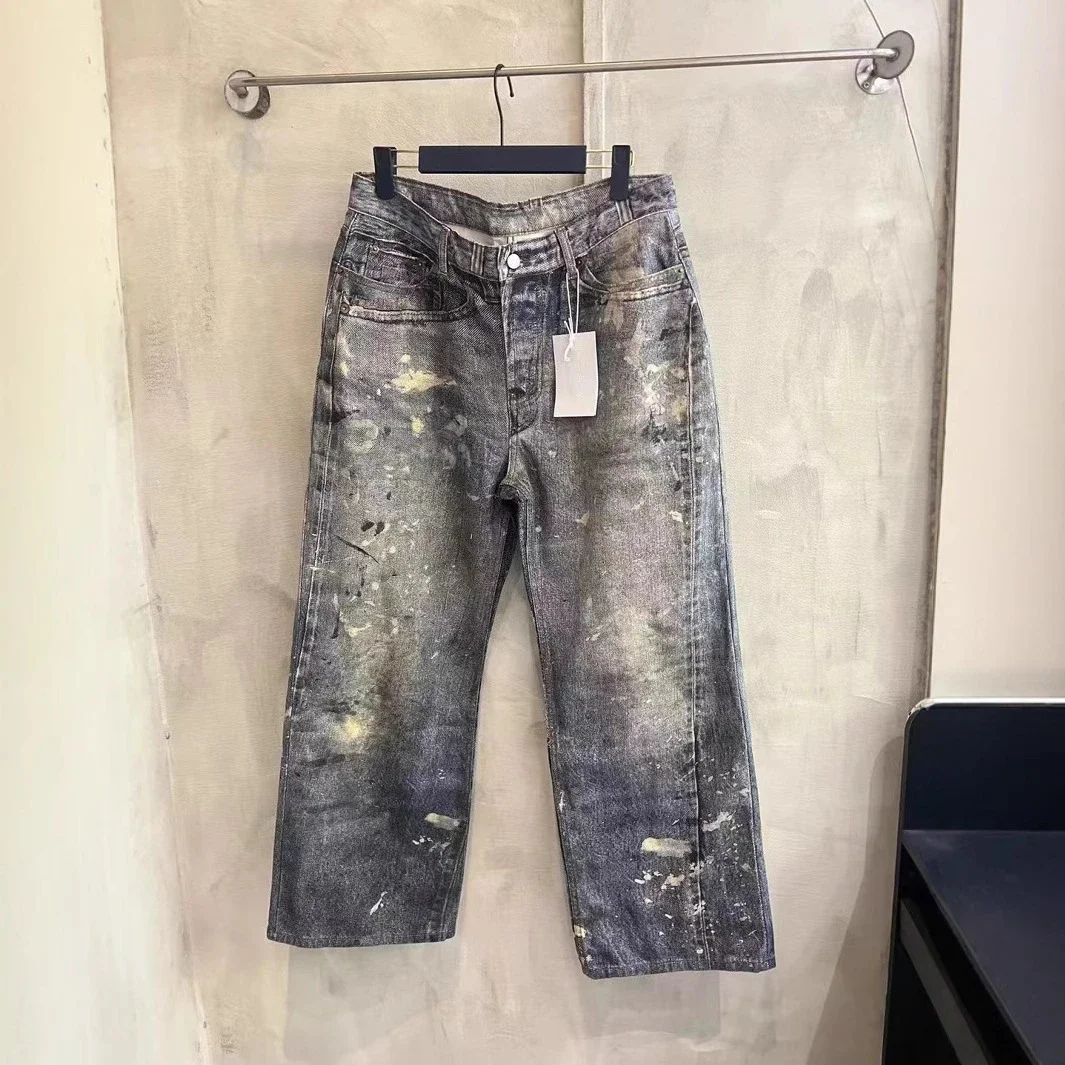 Acne Studios Paint Splatter Jeans