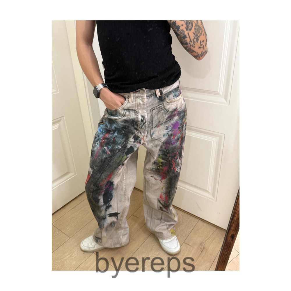 Acne Studios Painted Denim — photo 2 of 4