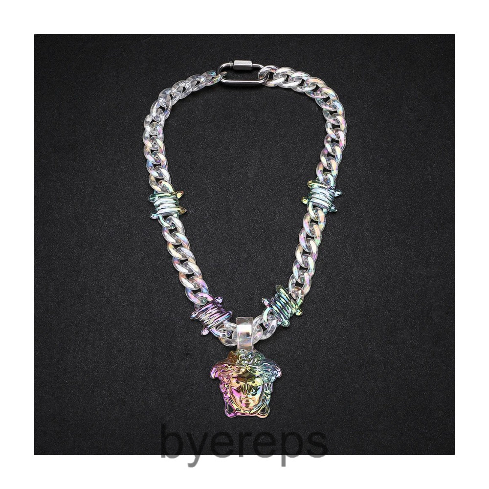 Acrylic Chrome Hearts Necklace — photo 3 of 4