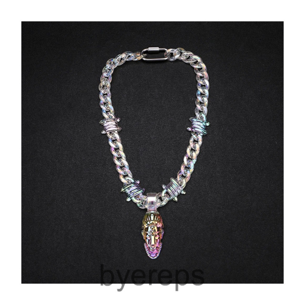 Acrylic Chrome Hearts Necklace — photo 4 of 4