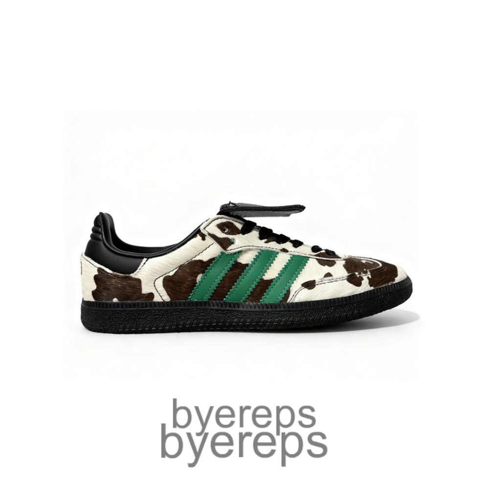 Adidas Samba Lt Cow Print Black White