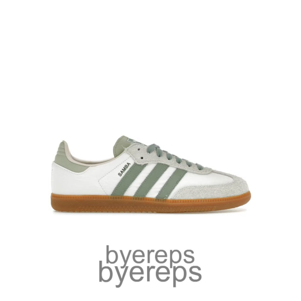 Adidas Samba OG Silver Green Putty Mauve
