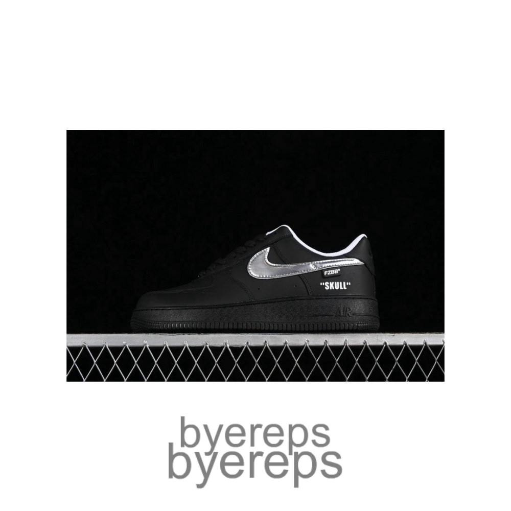 Air Force 1 07 Low White/Black/Silver