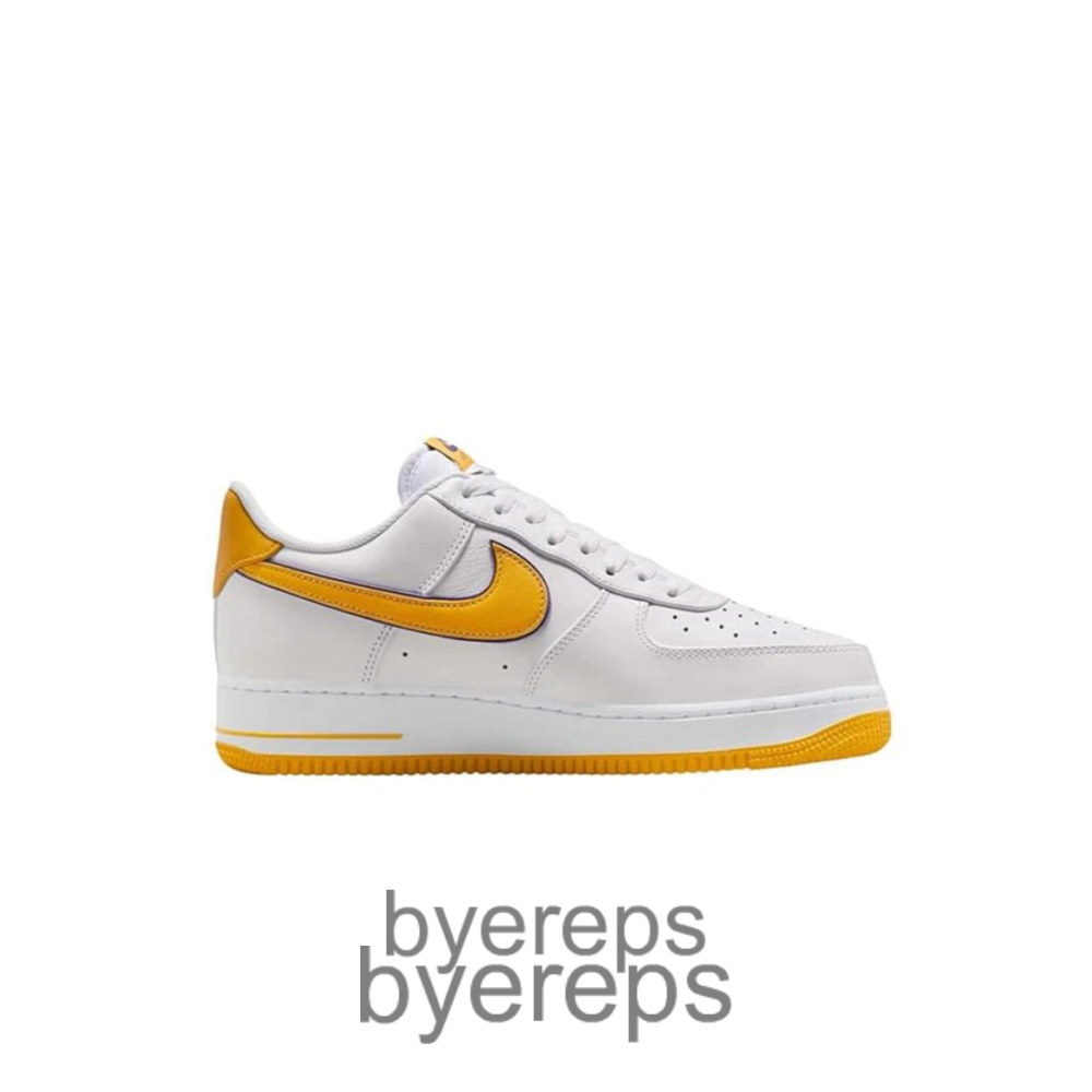 Air Force 1 '07 X Kobe Low White Varsity Maize