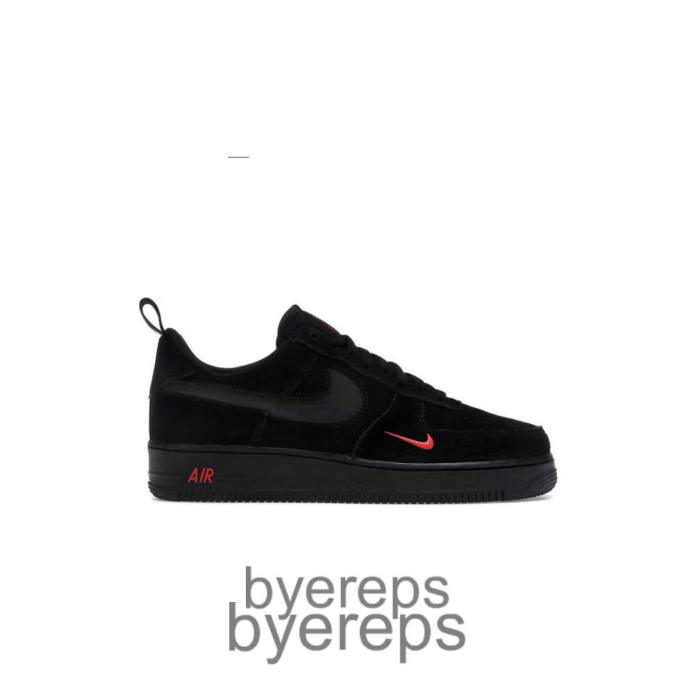 Air Force 1 Low Multi-Swoosh Black Crimson