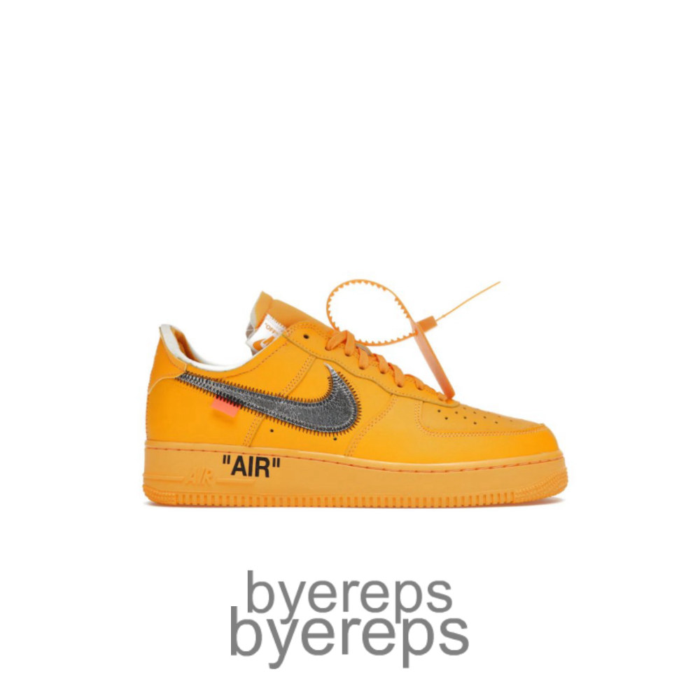 Air Force 1 Low Off White Ica University Gold