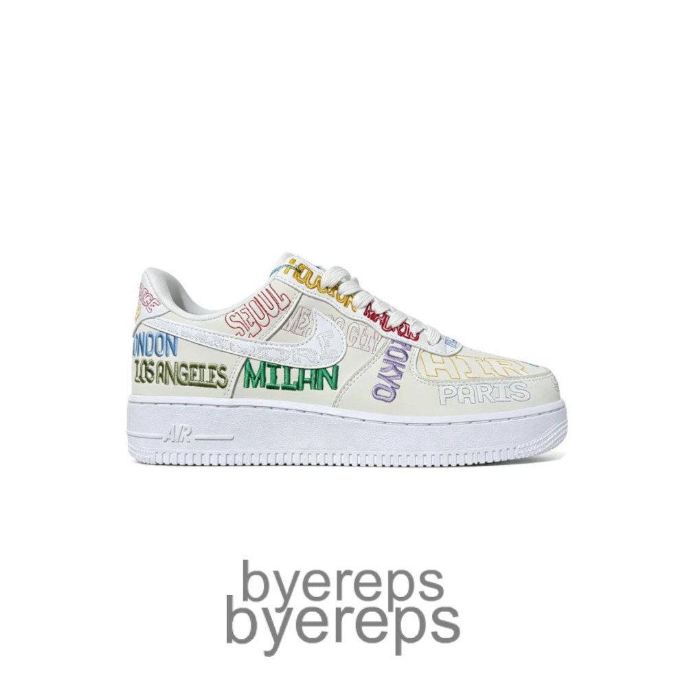Air Force 1 Low World Tour White