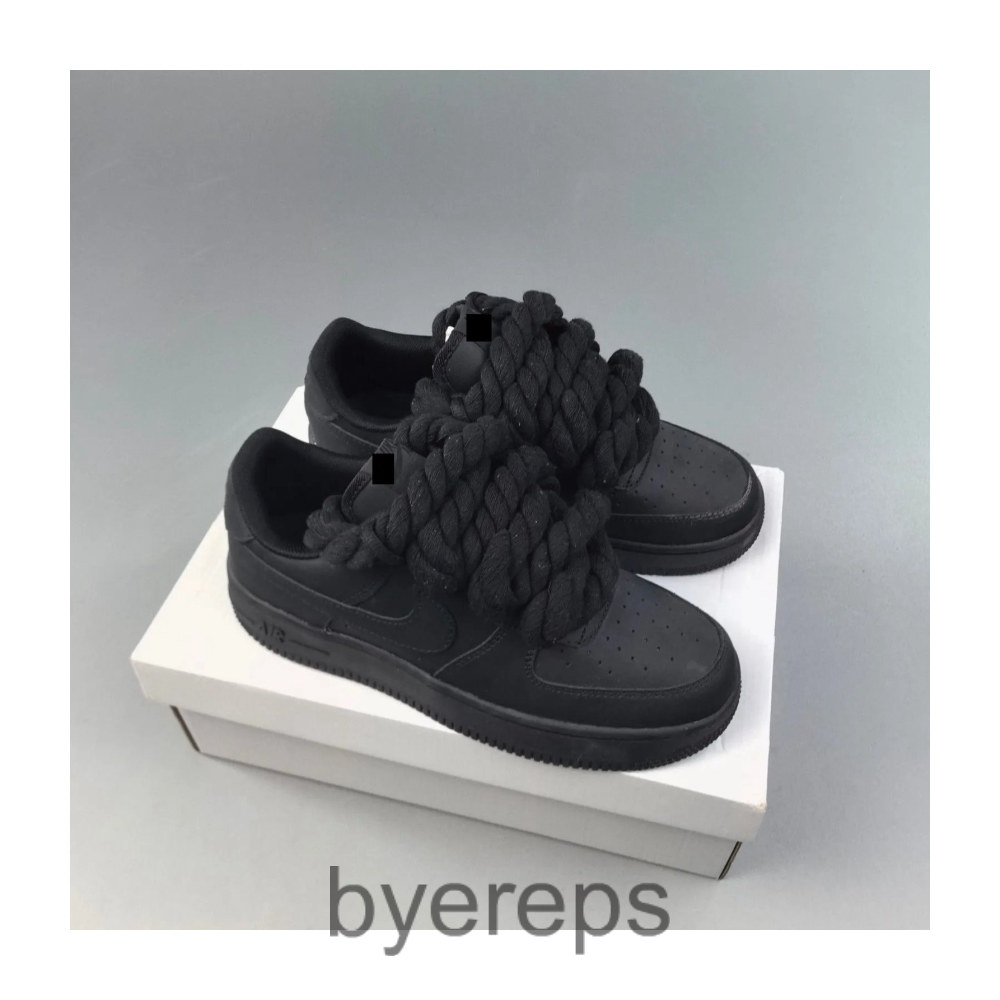 Nike Air Force 1 Rope Lace Black — photo 2 of 4