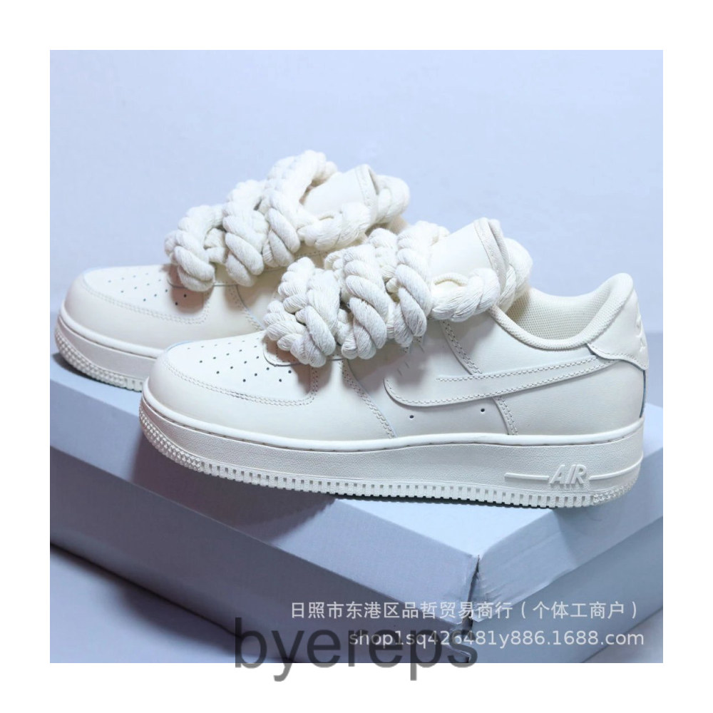 Nike Air Force 1 Rope Lace Black — photo 3 of 4