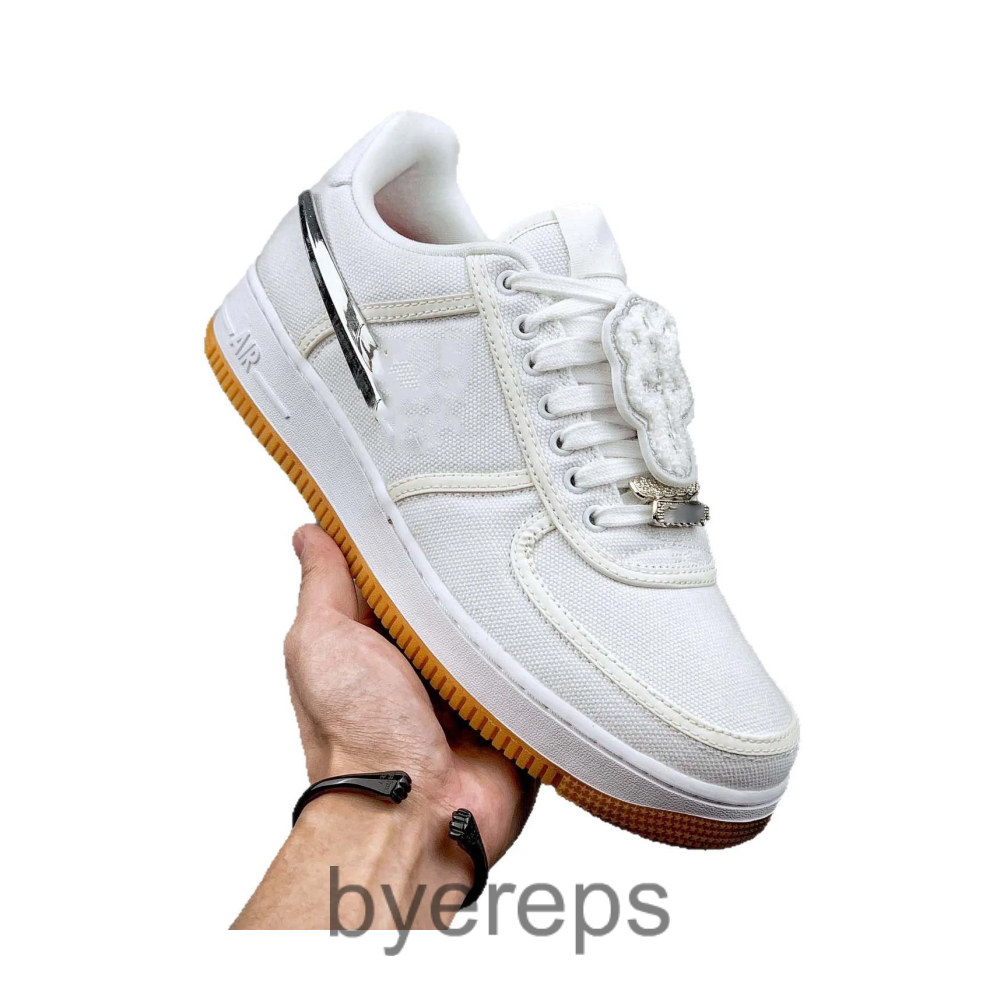 Nike Air Force 1 Travis Scott Rice White — photo 3 of 4