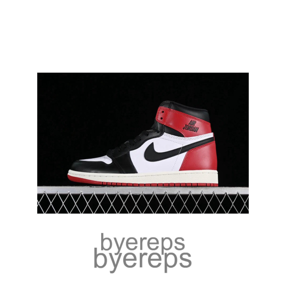 Air Jordan 1 High OG Black Toe Reimagined Black/Black/Varsity Red/White