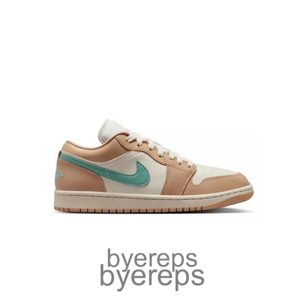 Air Jordan 1 Low Light Orewood Brown Hemp