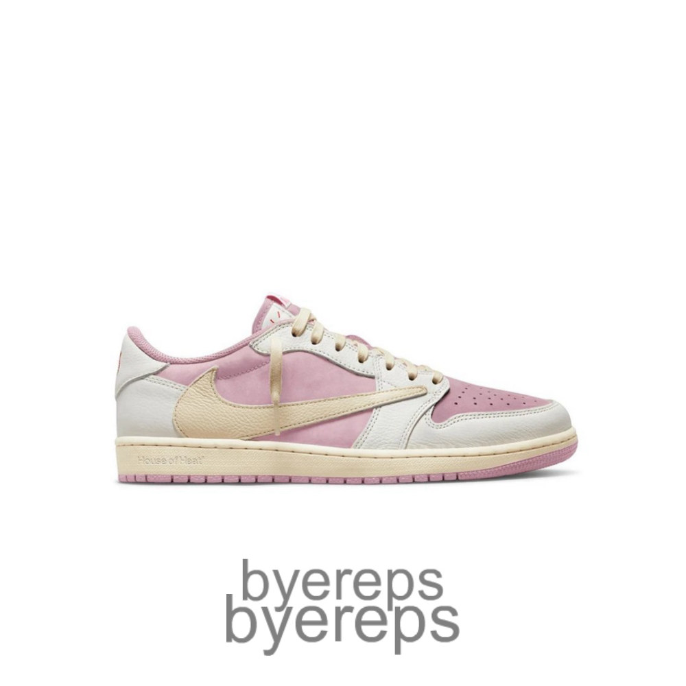 Air Jordan 1 Low OG X Travis Scott Shy Pink 2025