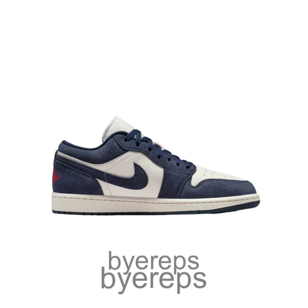 Air Jordan 1 Low Se Obsidian University Gold
