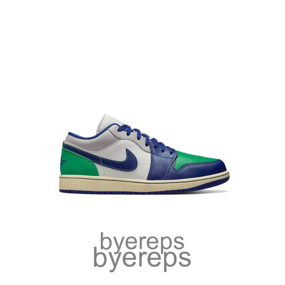 Air Jordan 1 Low Stadium Green/Deep Royal Blue