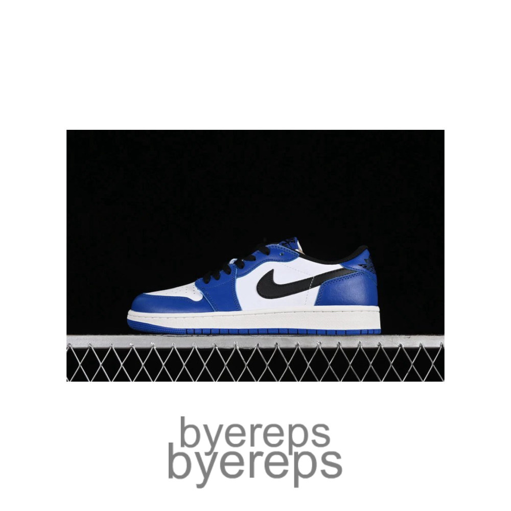 Air Jordan 1 Low White/Black/Game Royal