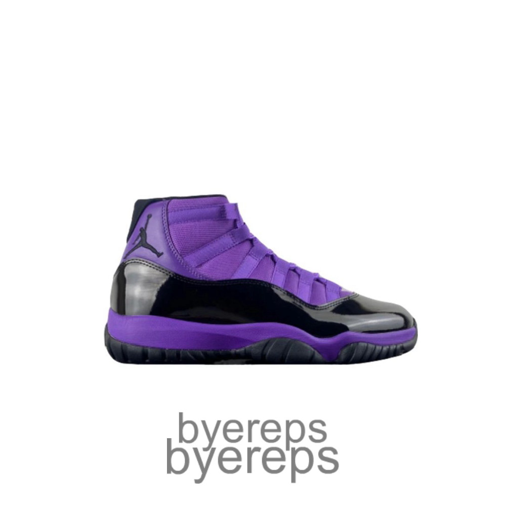 Air Jordan 11 Retro Black Purple