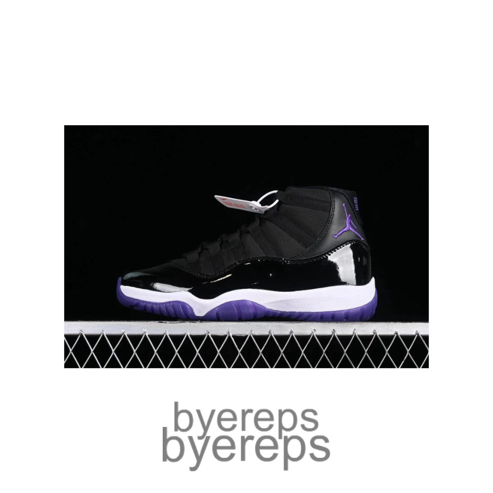 Air Jordan 11 Retro White/Black/Purple