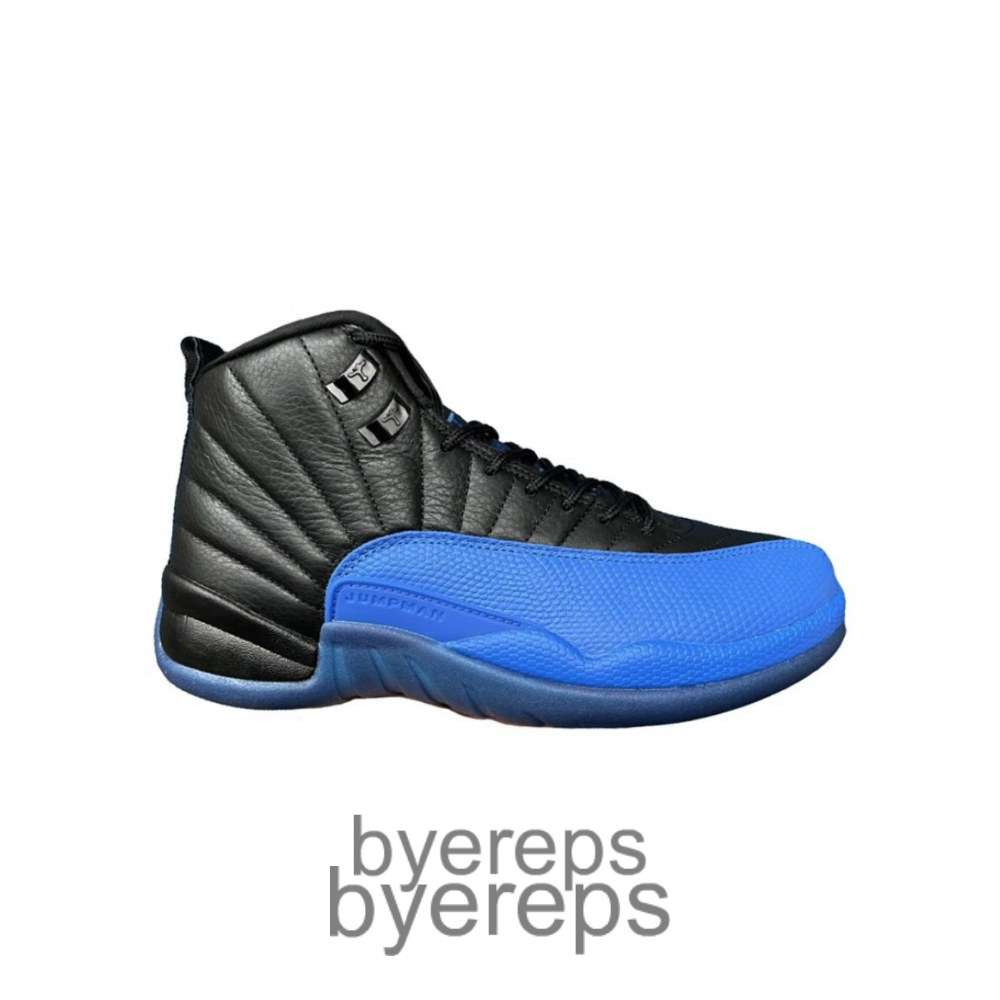 Air Jordan 12 Retro Game Royal Black Blue