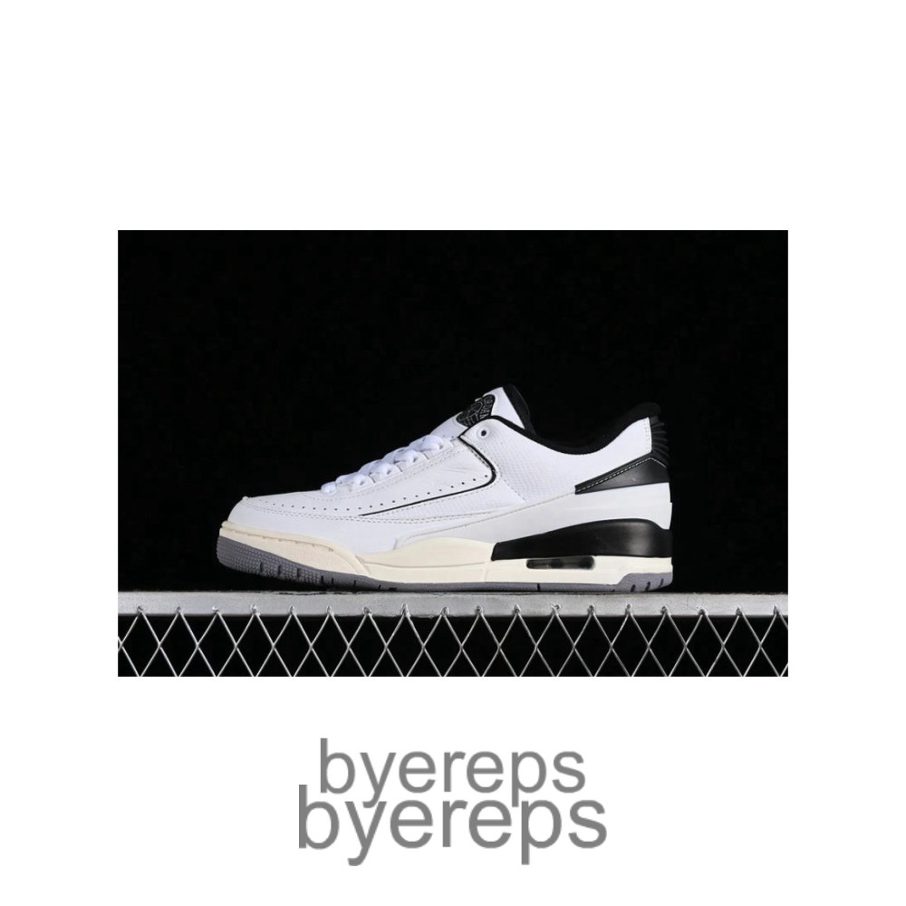 Air Jordan 2/3 Retro White/Black/Sail/Cement Grey