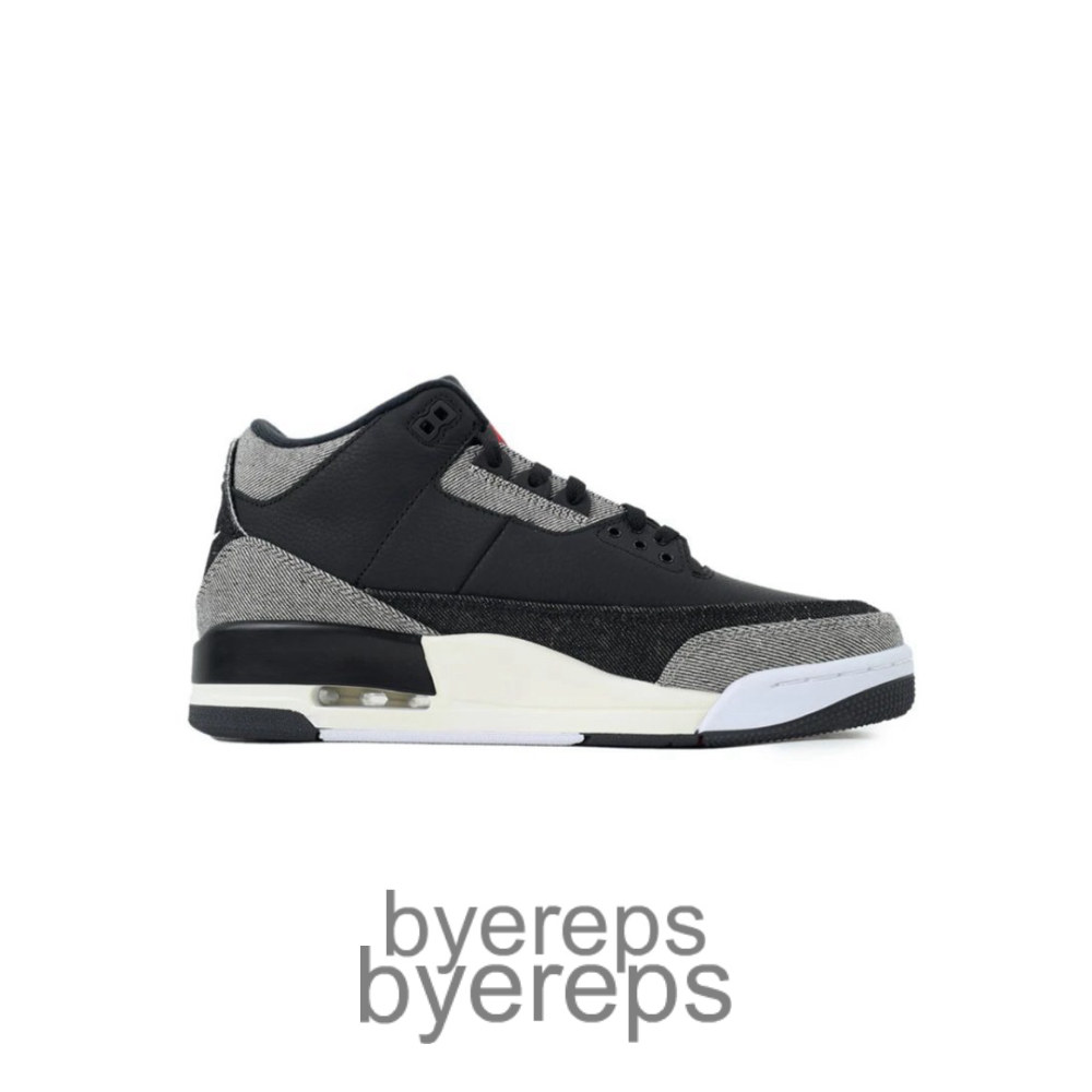 Air Jordan 3 Retro Black Denim