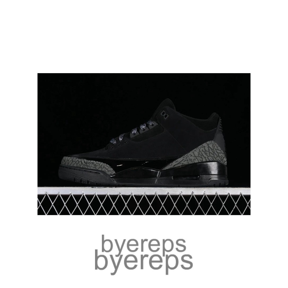 Air Jordan 3 Retro Black/Grey