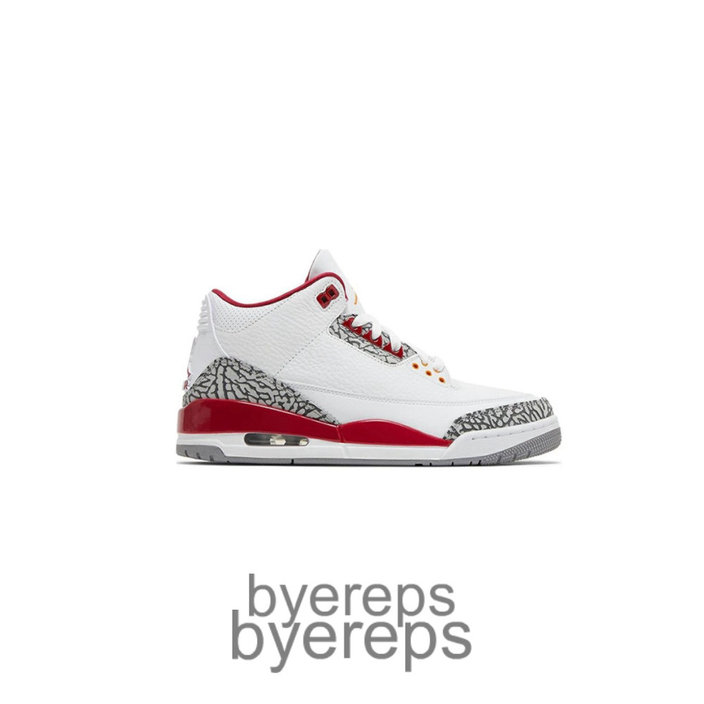 Air Jordan 3 Retro Cardinal Red Quality