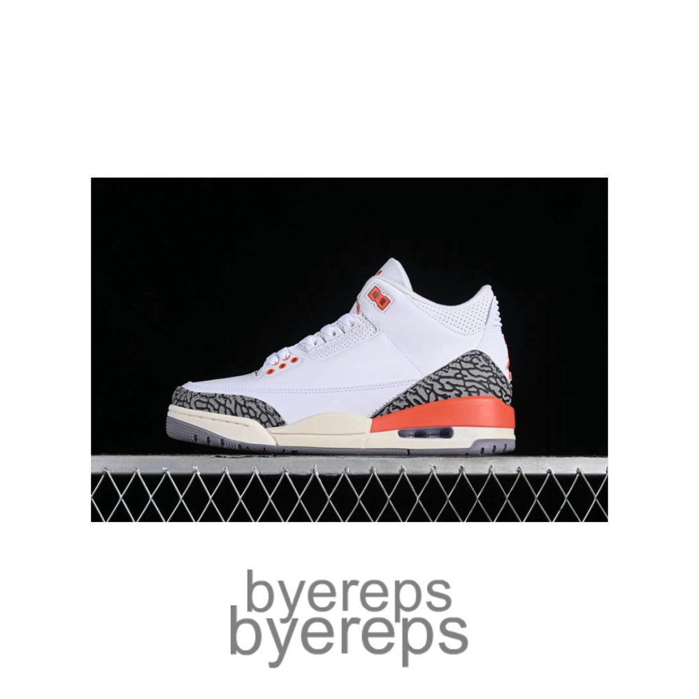 Air Jordan 3 Retro Georgia Peach White/Cosmic Clay/Sail/Cement Grey/Anthracite