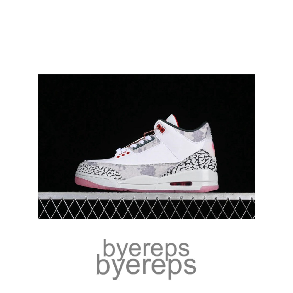 Air Jordan 3 Retro Wings White/Fire Red/Off White/Vintage Green/Rose