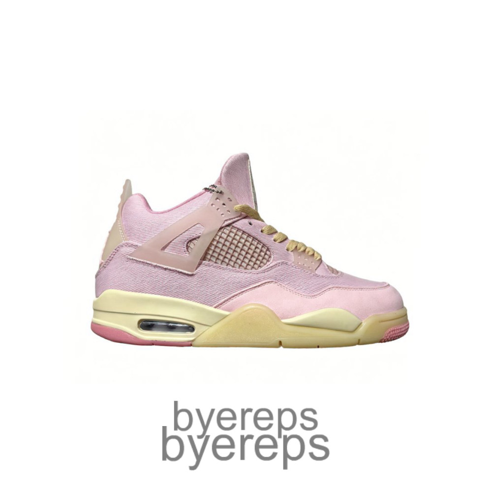 Air Jordan 4 Denim Iced Carmine