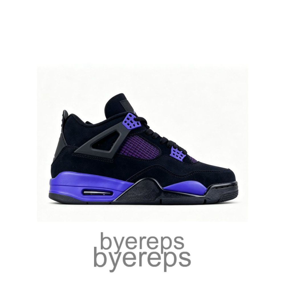 Air Jordan 4 Purple Thunder