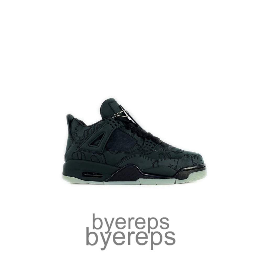 Air Jordan 4 Retro Kaws Black