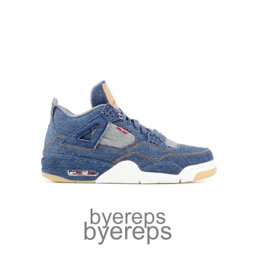 Air Jordan 4 Retro Levi'S Denim Blue