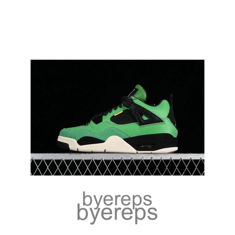 Air Jordan 4 Retro Manila White/Black/Green