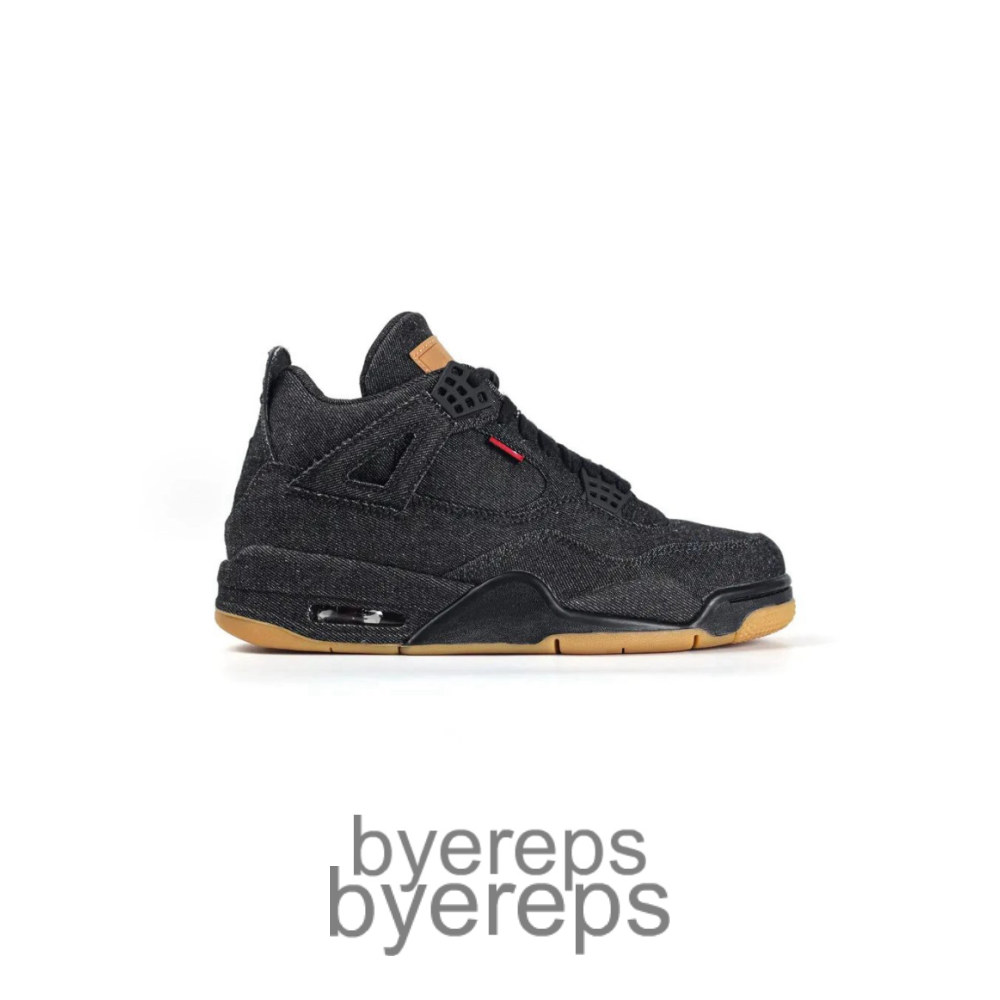 Air Jordan 4 Retro X Levi’S Black Denim