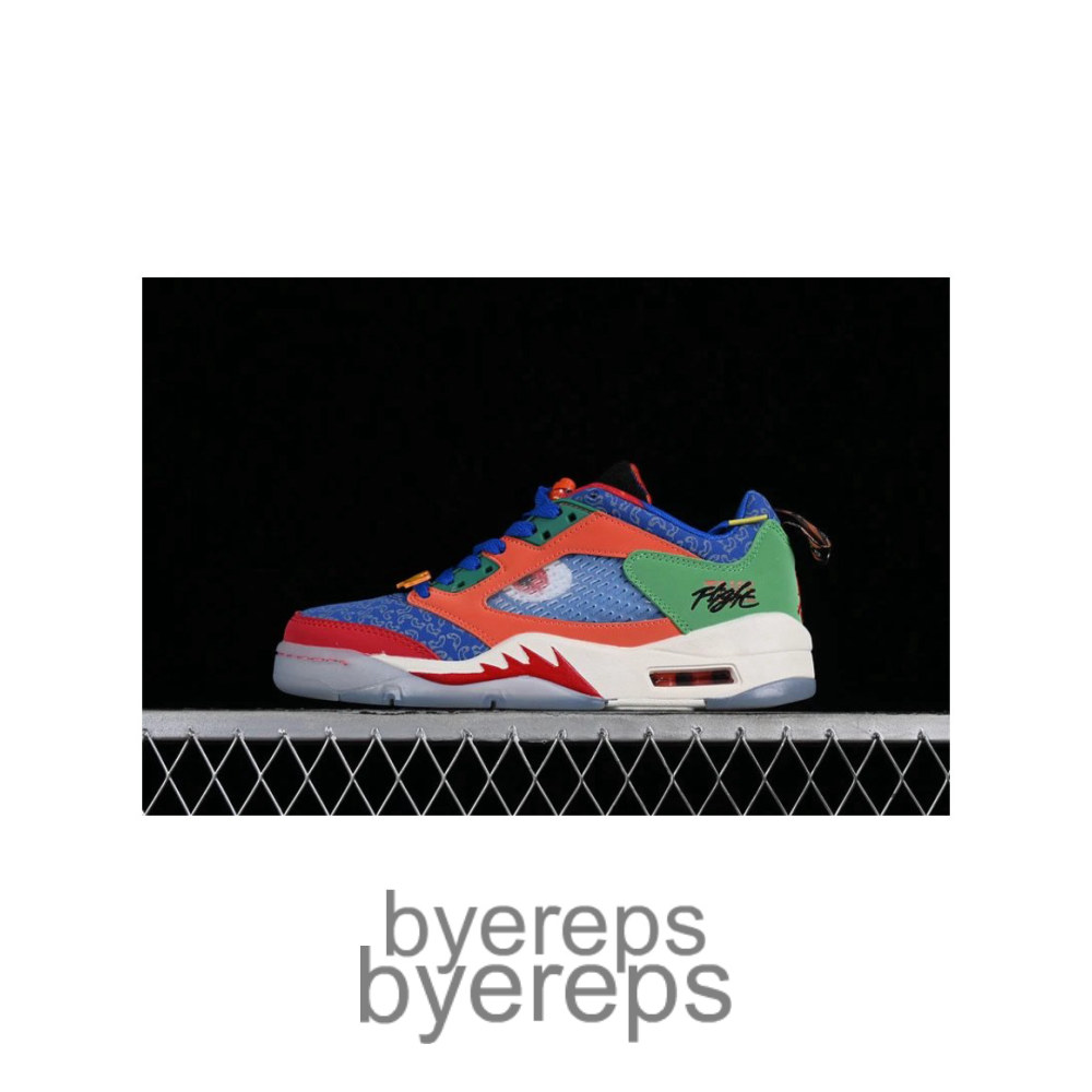Air Jordan 5 Low Doernbecher Hyper Royal/Safety Orange/University Red