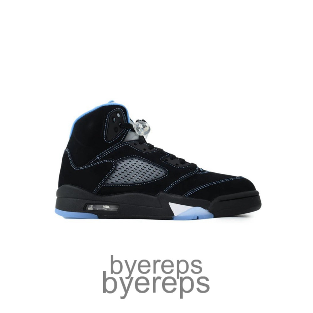 Air Jordan 5 Retro Black University Blue