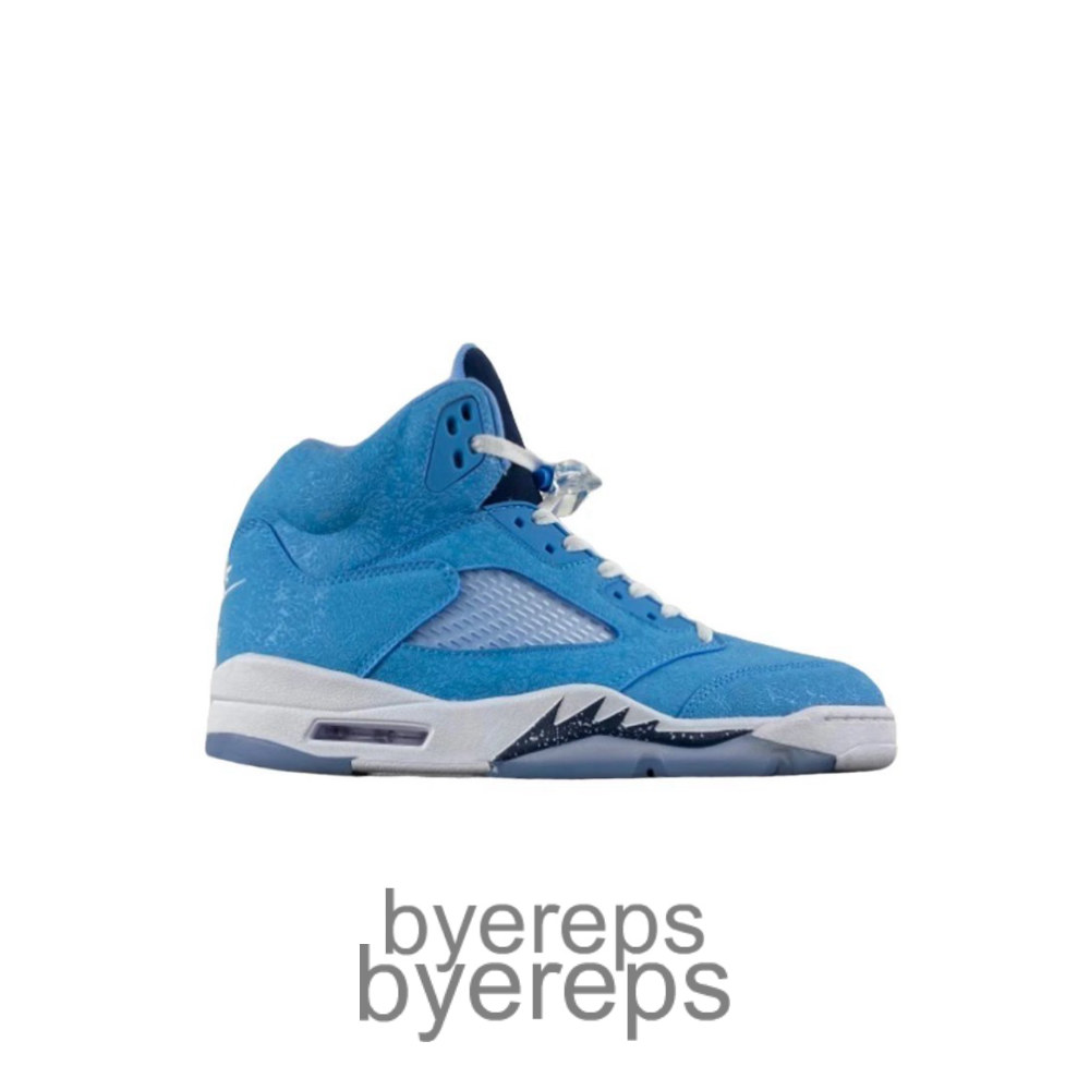 Air Jordan 5 Retro Ncaa Pack UNC